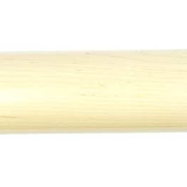 Fletchers' Mill Rolling Pin with Handles, Maple/Cinnabar - 12 inch, Professional Rolling Pins for Baking, Pasta, Pie, Cookie Dough, MADE IN U.S.A.