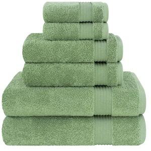 American Soft Linen Bekos Premium 100% Turkish Cotton 6-Piece Bath Towel Set - Macy's