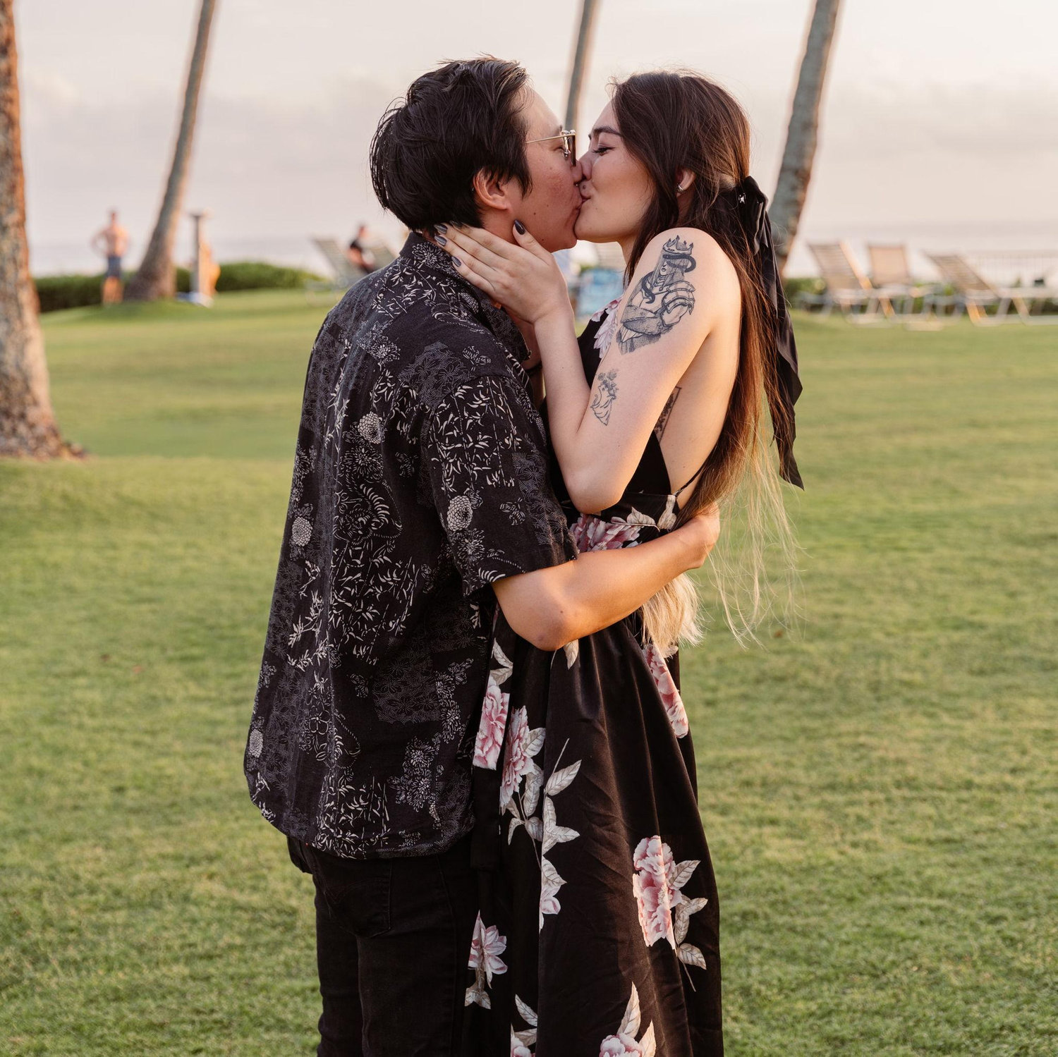 After Andrea said "Yes"!