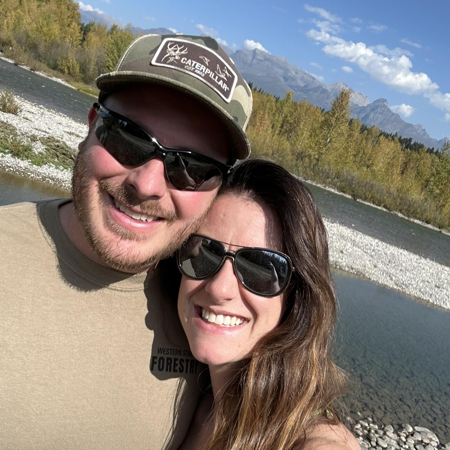 Polebridge trip 1.0! This was the same spot he proposed six months later!