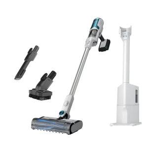 Shark - Clean & Empty Cordless Stick Vacuum & Auto-Empty System, Self Cleaning Brushroll, HEPA Filtration - White