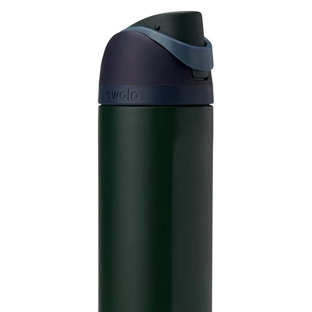 Owala FreeSip Insulated Stainless Steel Water Bottle with Straw, BPA-Free Sports Water Bottle, Great for Travel, 24 Oz, Lost Signal
