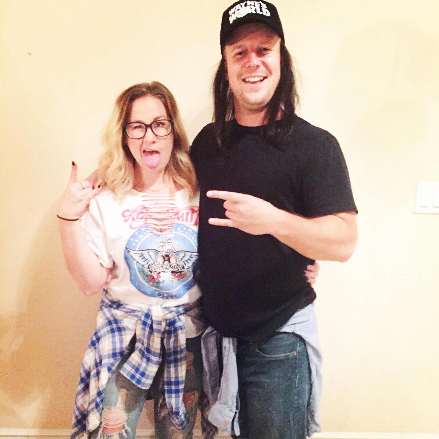 First Halloween busting out that couple's costume