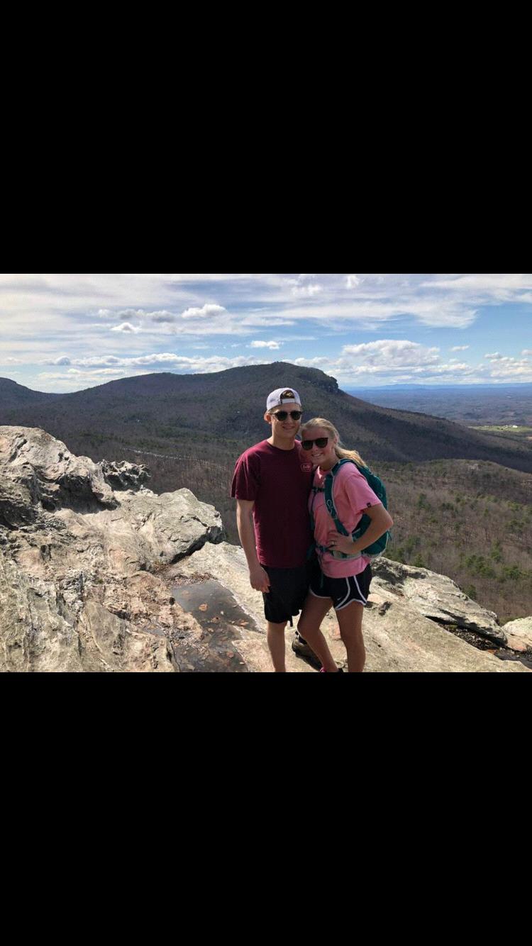 A mountain trip we took with Ashley's Dad