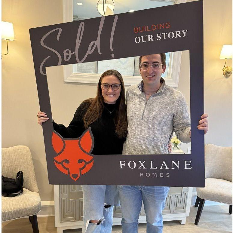 The day we signed the contract to start building our house