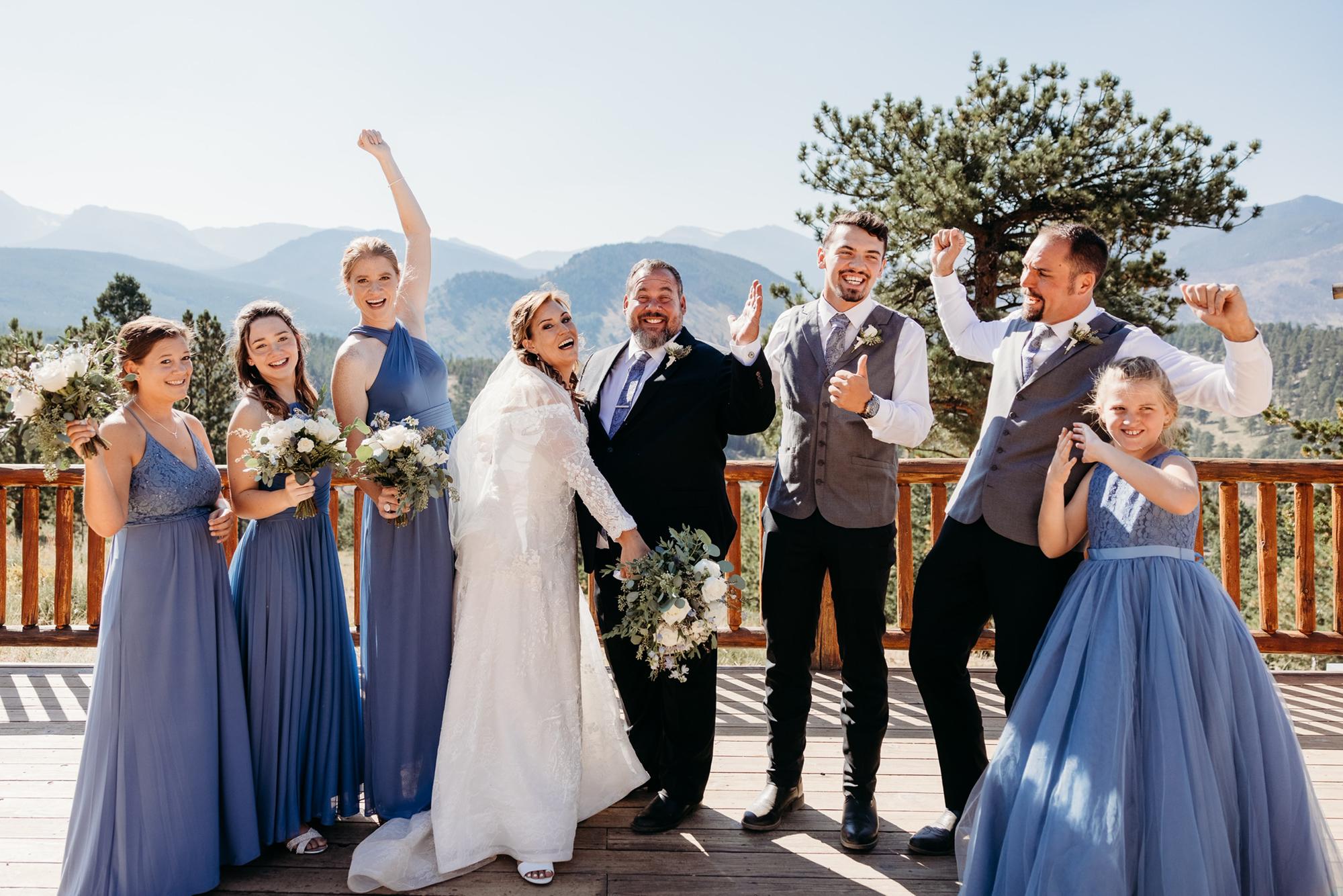 After Wedding ceremony at Overlook Chapel 📸 credit: Emily Gordon Photography
