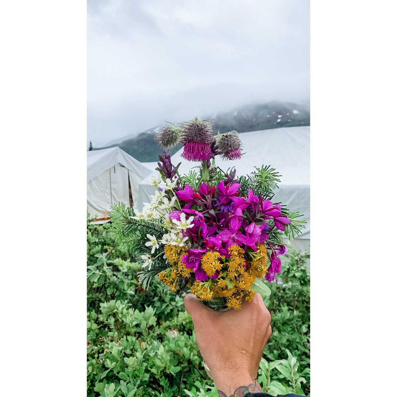 Sheldon and I spent an entire year apart, only managing to see each other for a handful of days. While he was working in the Canadian wilderness, he would send me photos like this to brighten my day.