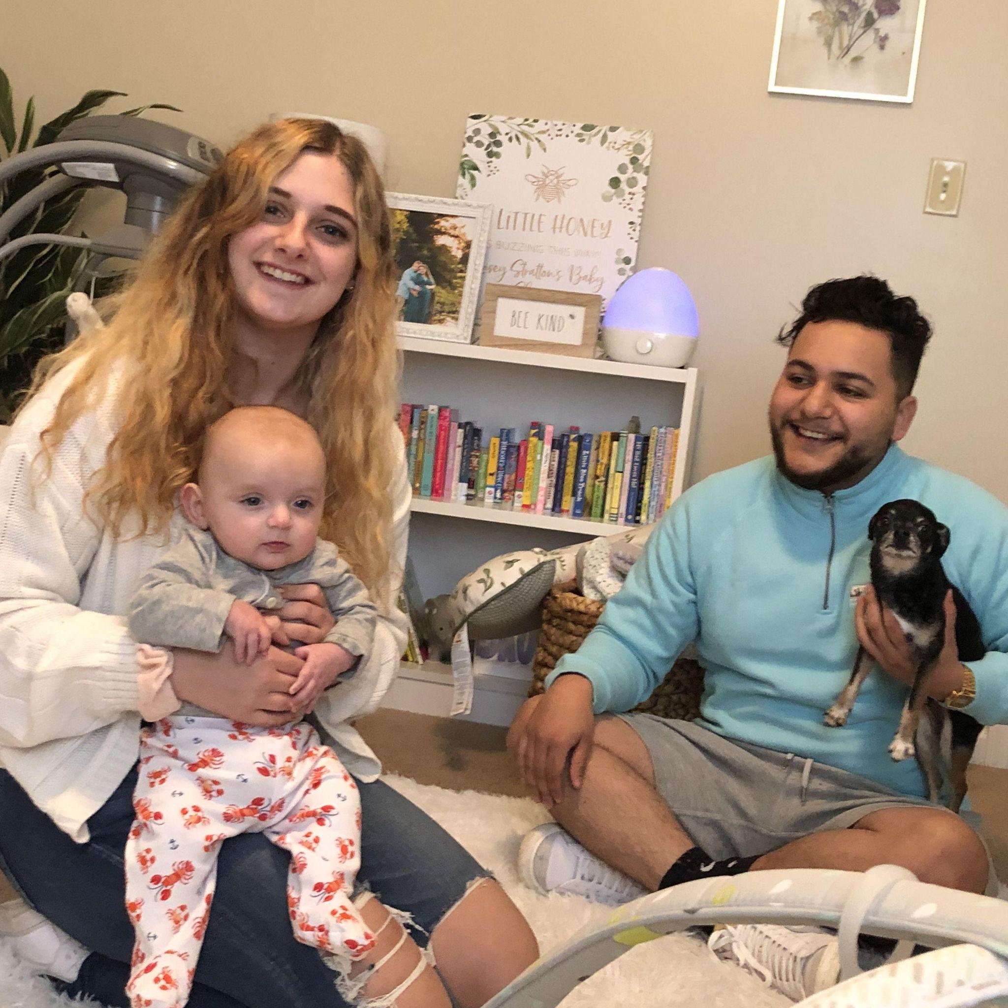 November 2020: Justin met Ashley's family!