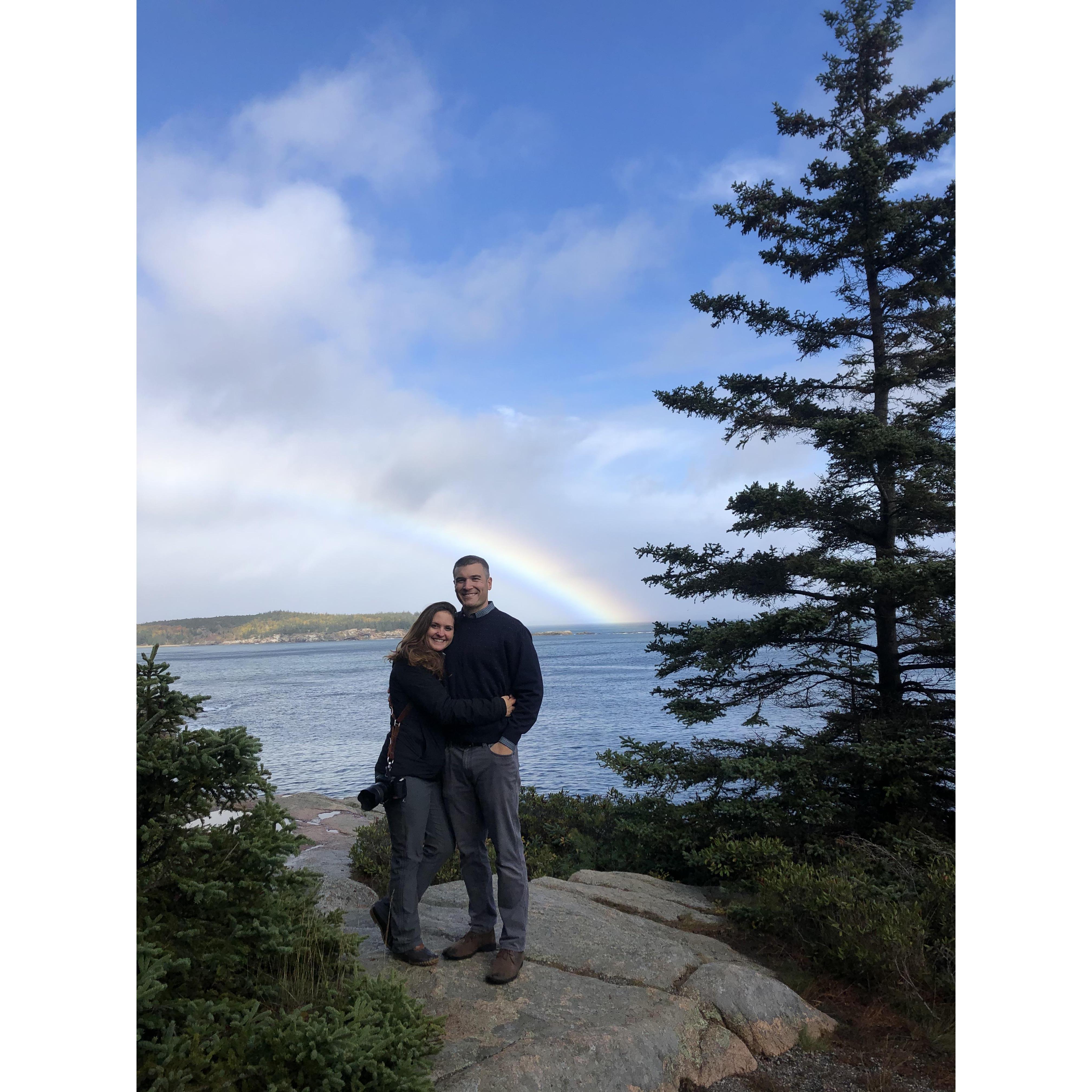 The weekend we realized we wanted to elope in Acadia after attending (photographing & officiating) an elopement in Acadia - October 17, 2020