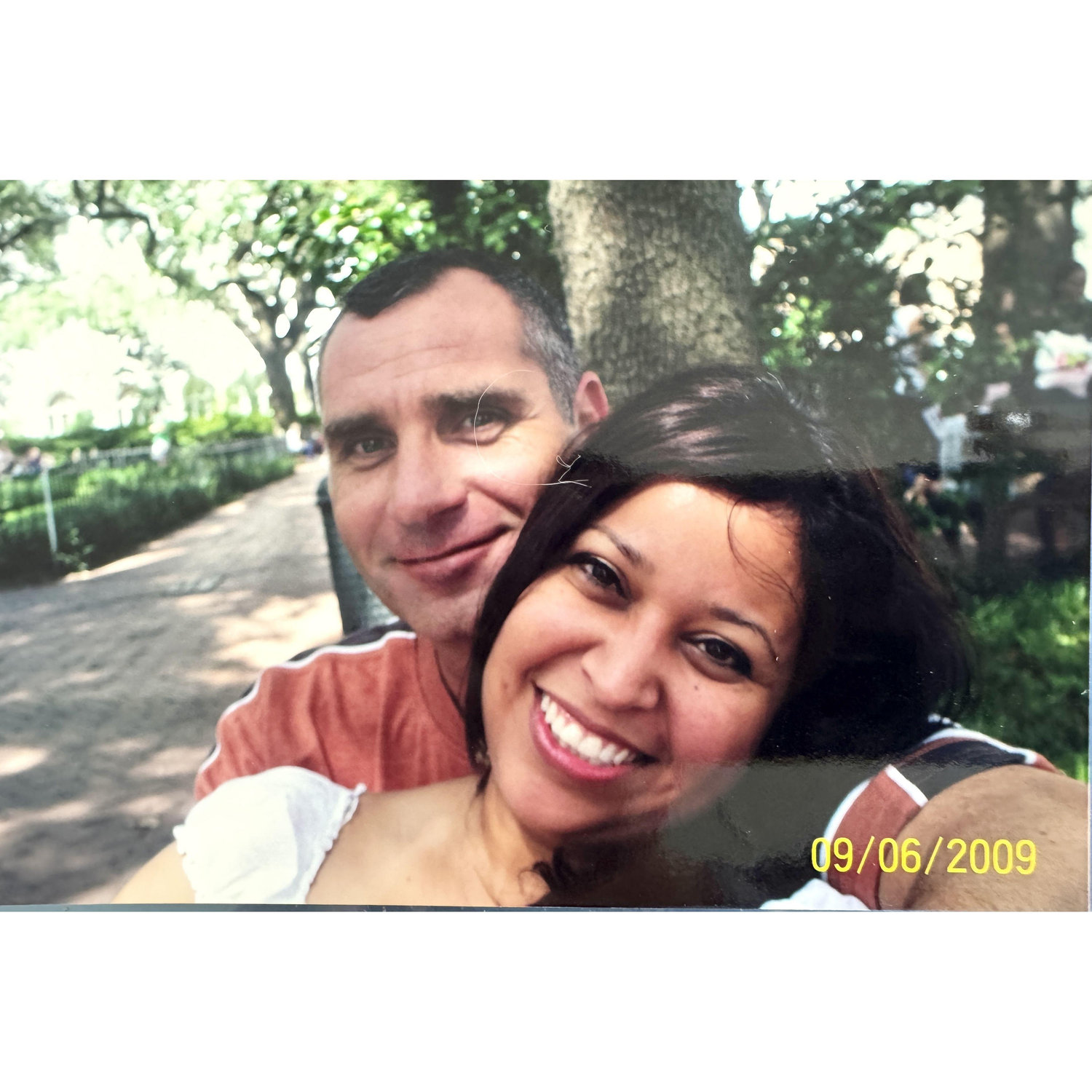 Our first official date in Savannah, GA - Sept 2009