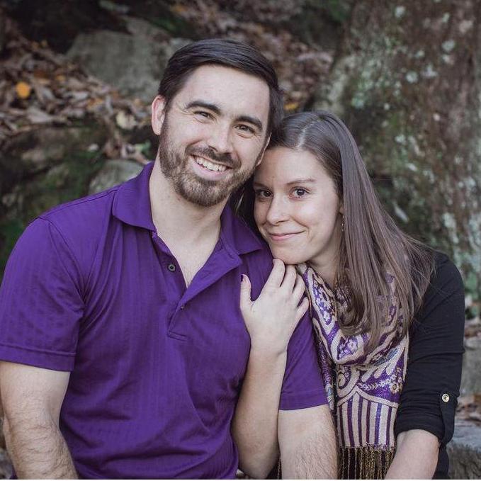 We had a blast posing for pictures during our engagement session at Pilot Mountain.