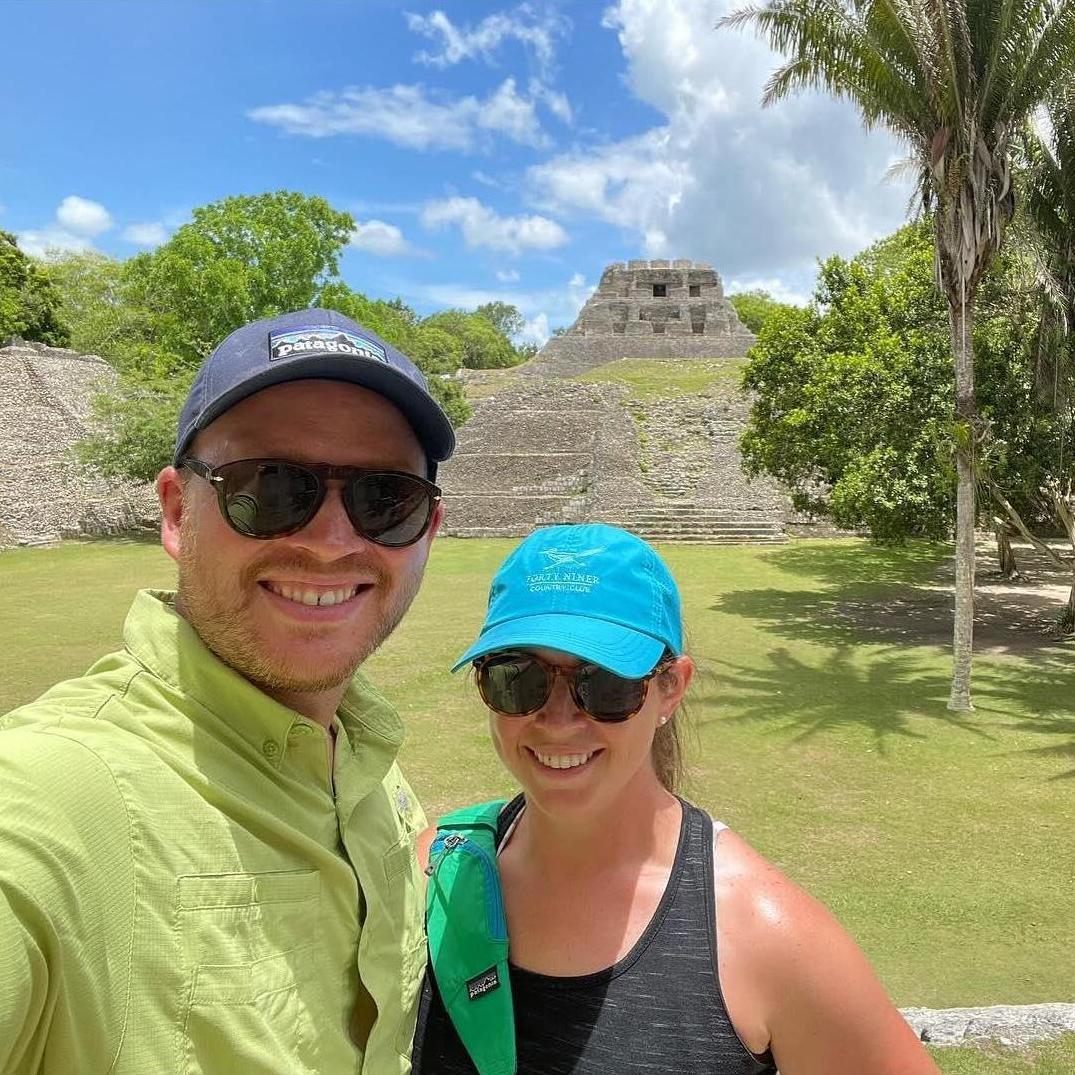 Xunantunich Mayan Ruins, Belize. We then made our own chocolate from scratch in one of the neighboring villages - July 2023