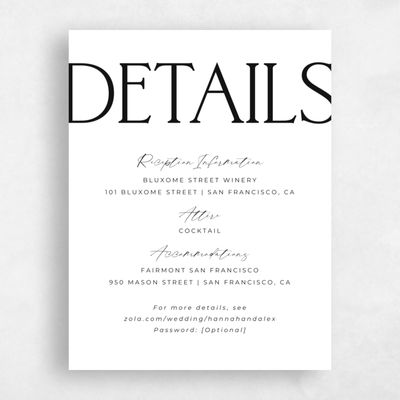 White Wedding Enclosure - Josephine