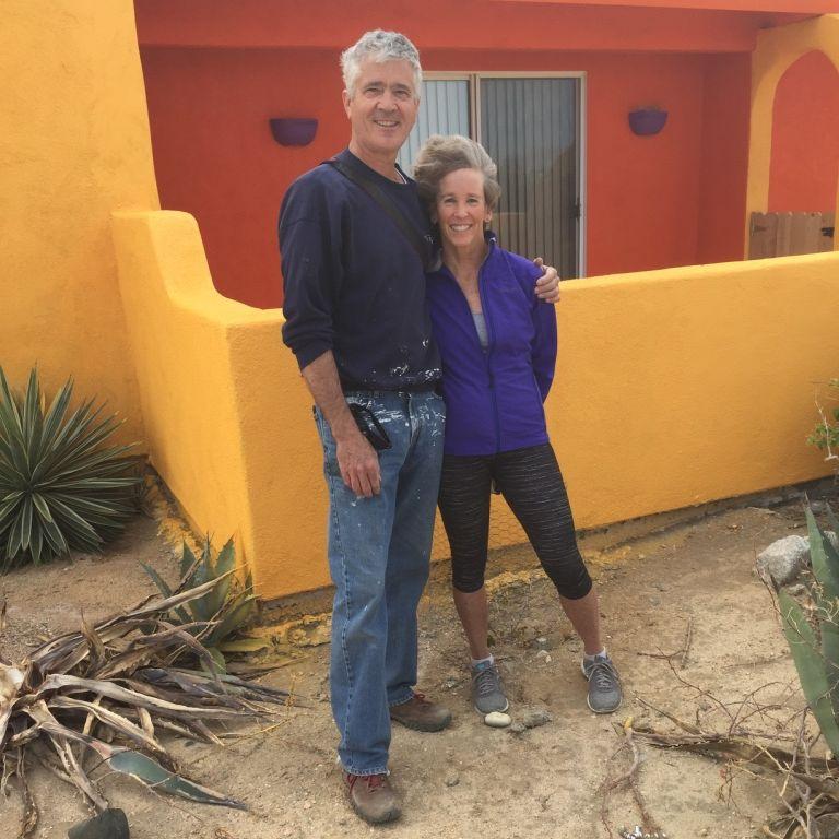 We are in Sky Valley, CA, where Mark used to live.