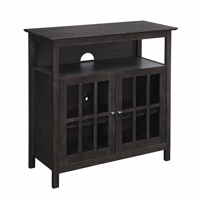 Big Sur Highboy TV Stand for TVs up to 40" Weathered Gray - Breighton Home