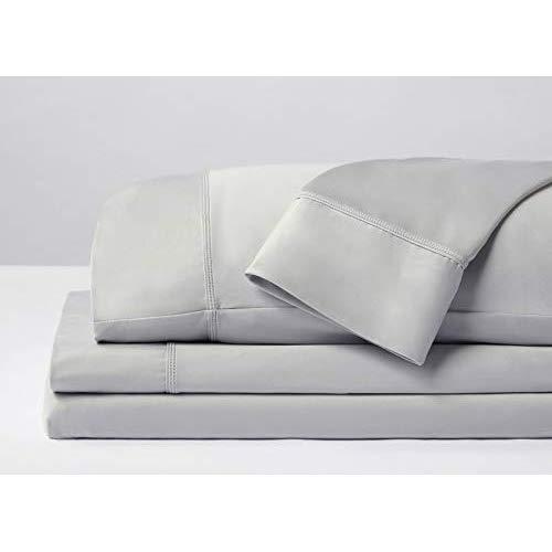 SHEEX Original Performance Sheet Set with 2 Pillowcases, Ulta-Soft Fabric Transfers Heat and Breathes Better Than Traditional Cotton, Pearl Blue, Queen