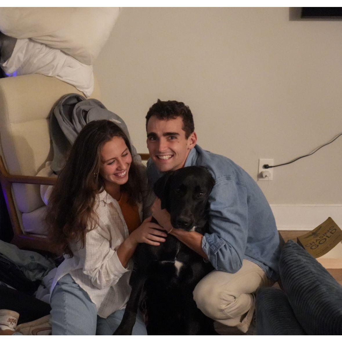 2025. Our family protector! Davey loves his parents.