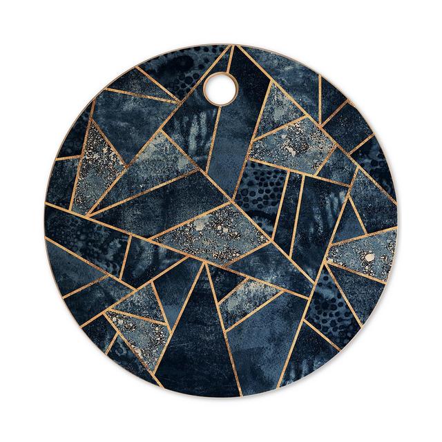 Deny Designs Elisabeth Fredriksson Blue Stone Cutting Board