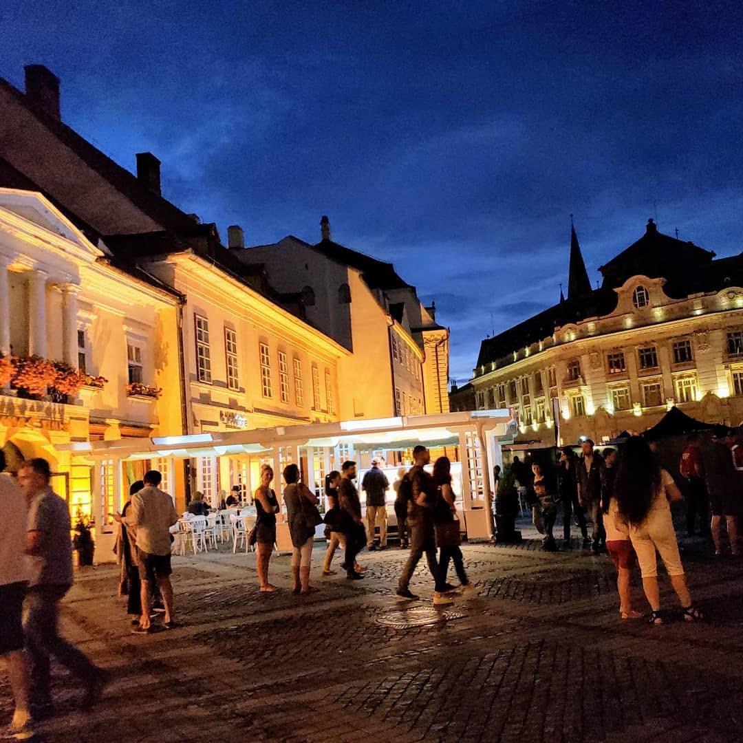 We traveled to Sibiu, Romania.