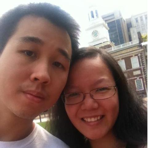 First road trip together to Philadelphia (2012)