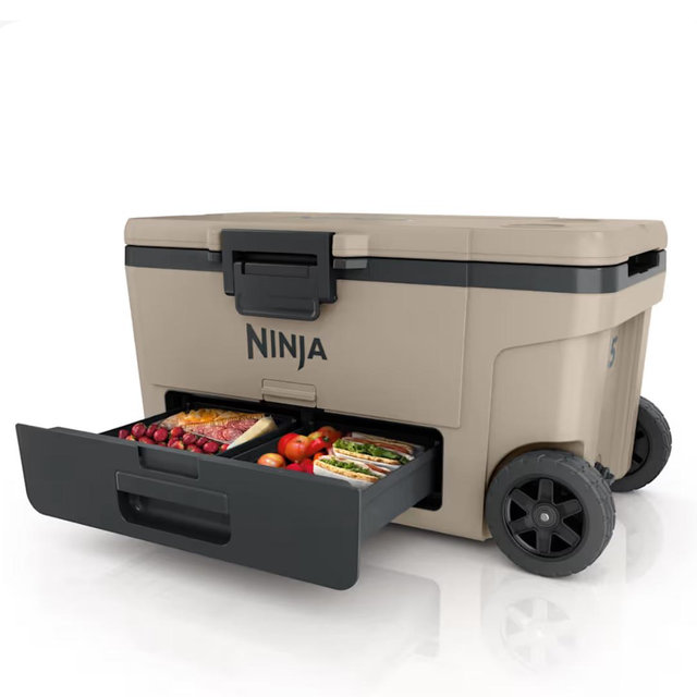 Ninja FrostVault™ 65qt Wheeled Cooler with Dry Zone, True Red