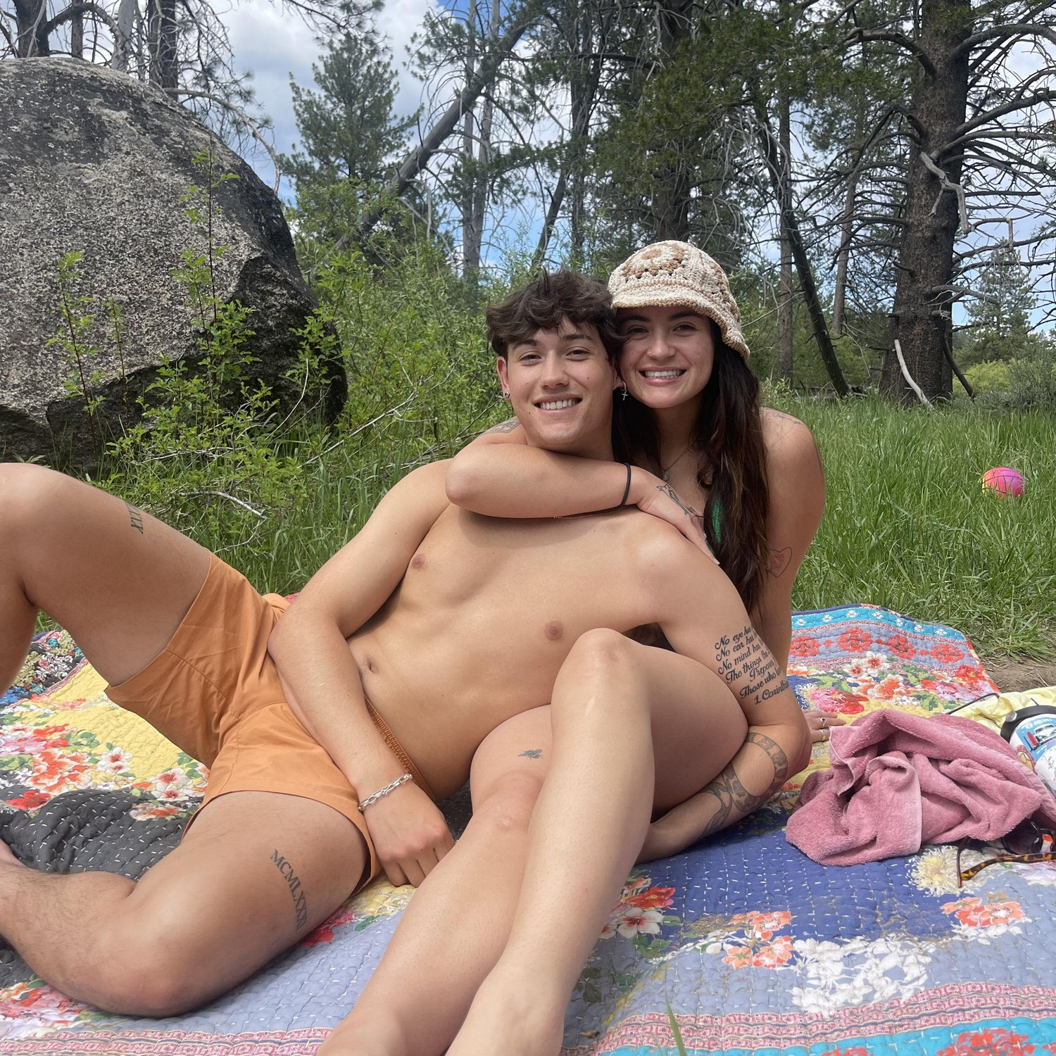 Marissa's first trip up to Truckee!