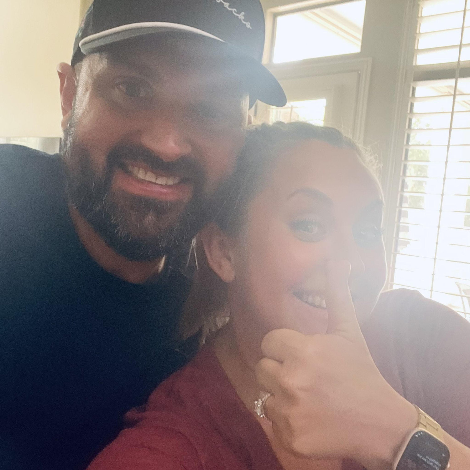 Right after Katie realized Manny was REALLY proposing!