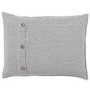 Wheaton Stripe Sham, Standard, Navy