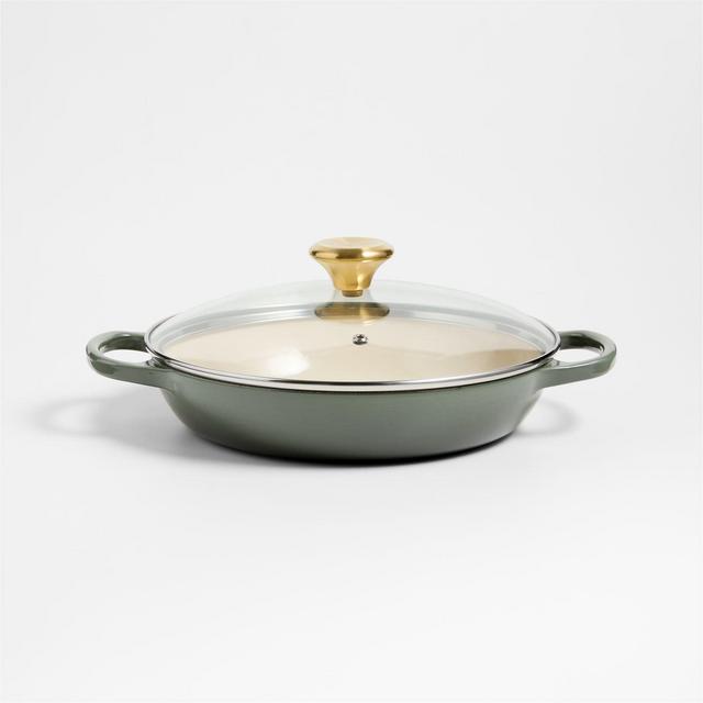 Le Creuset ® 2.25-Qt. Thyme Round Braiser with Glass Lid