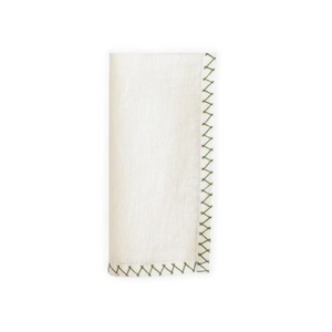 Zig Zag Napkin, Green