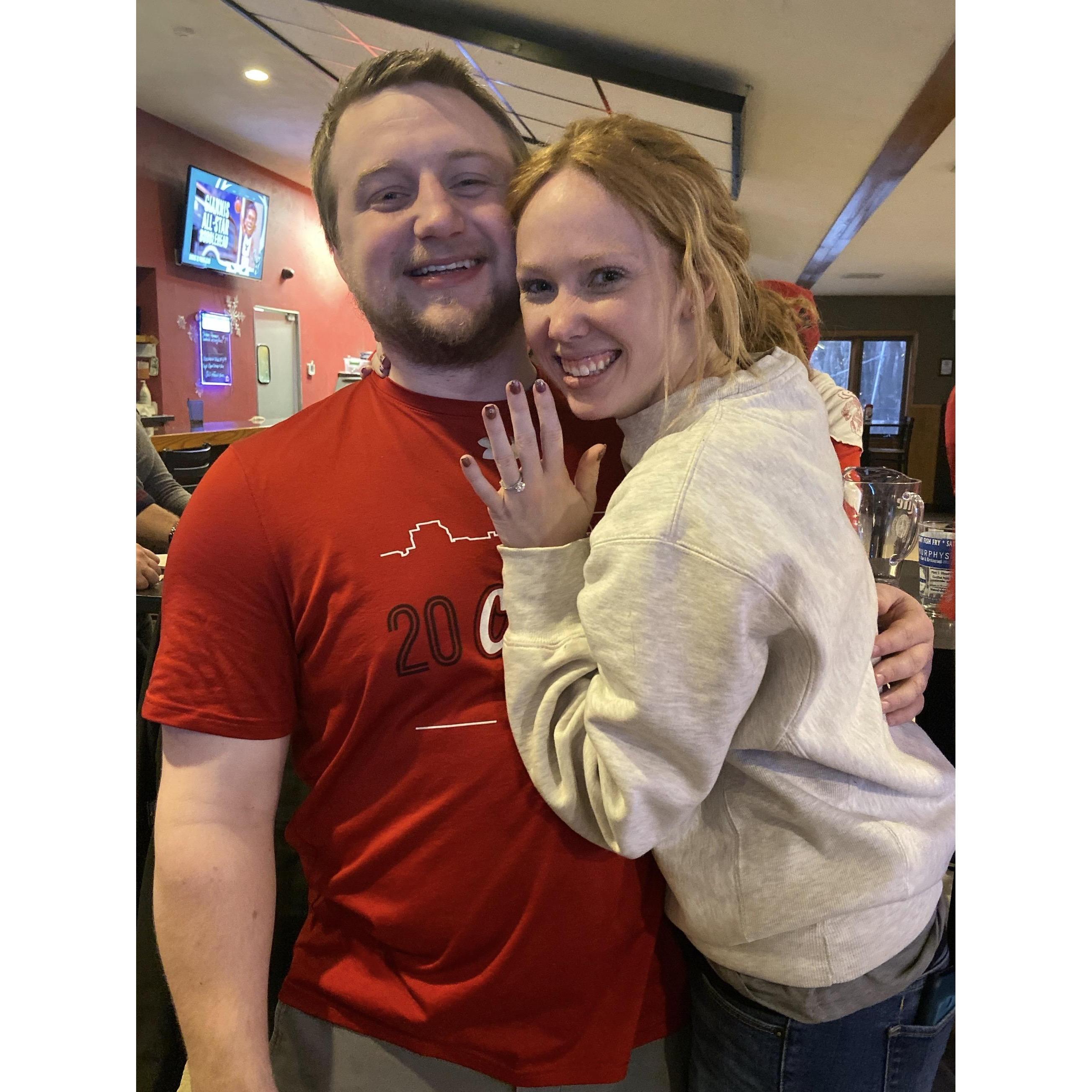 We're Engaged!
