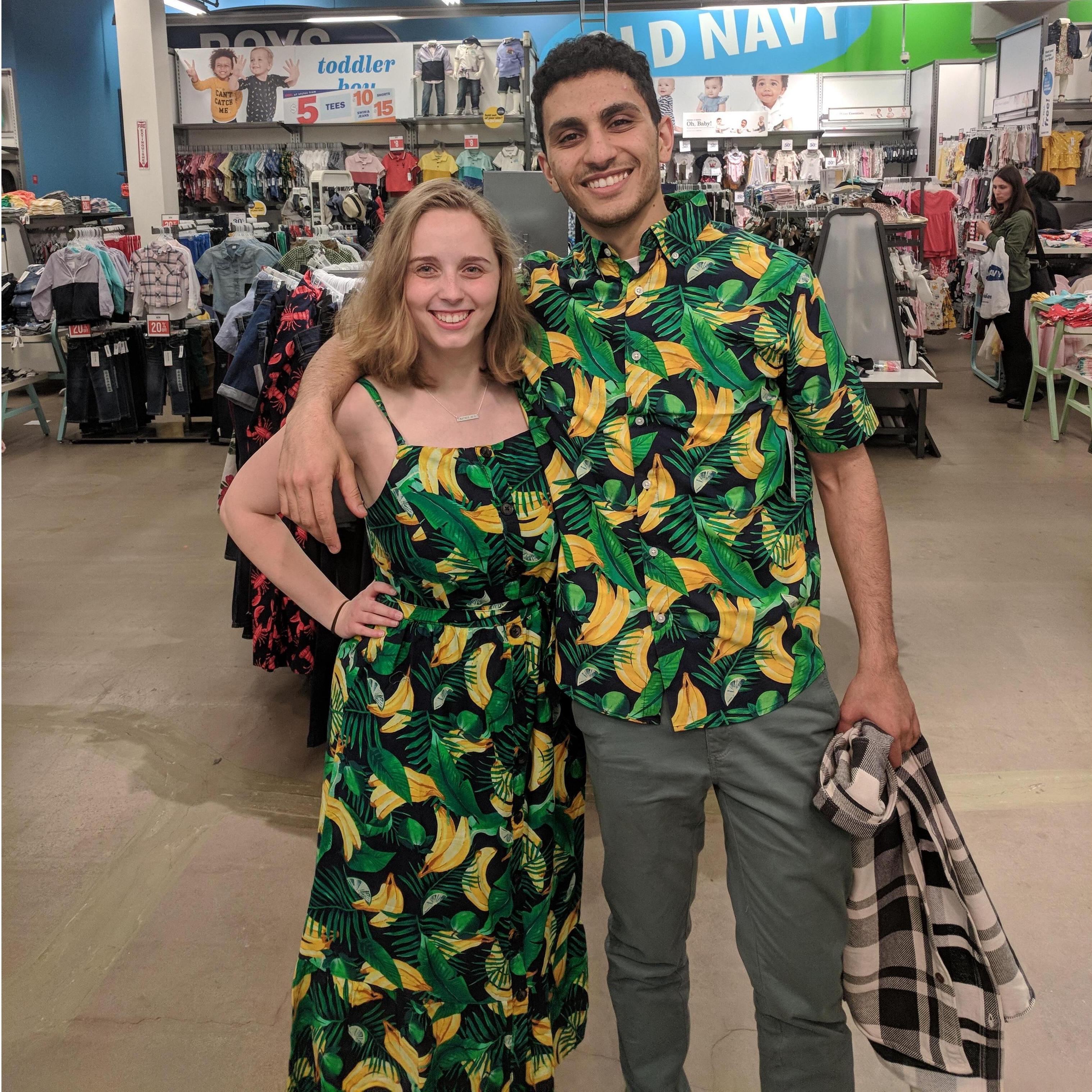 We've been bananas for each other since day one!
