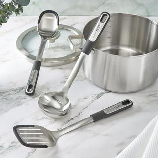 Leo Graphite 3-Piece Utensil Set