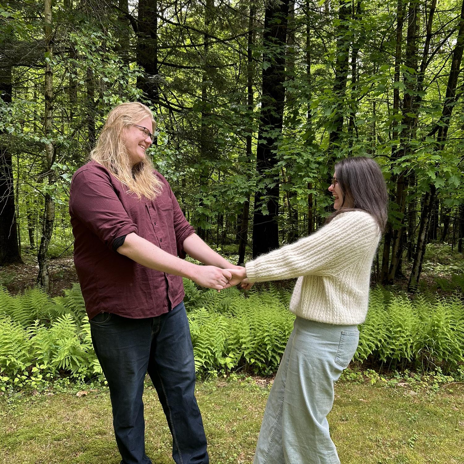 Connor popped the question and we took a few pictures to remember it by! (May 2025)