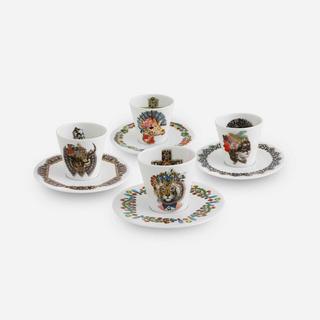 Love Who You Want Set of 4 Espresso Cups & Saucers