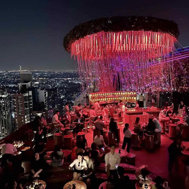 Elegant Dinner at SkyBar