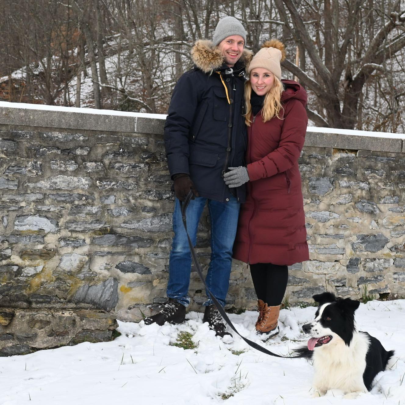 At home in Pennsylvania.