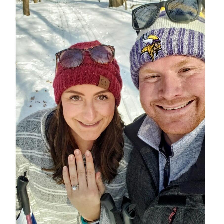 She said yes!!!