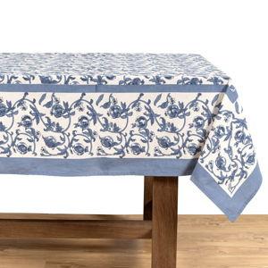 French Tablecloth Granada Cornflower Blue - 71 x 142 rectangle
