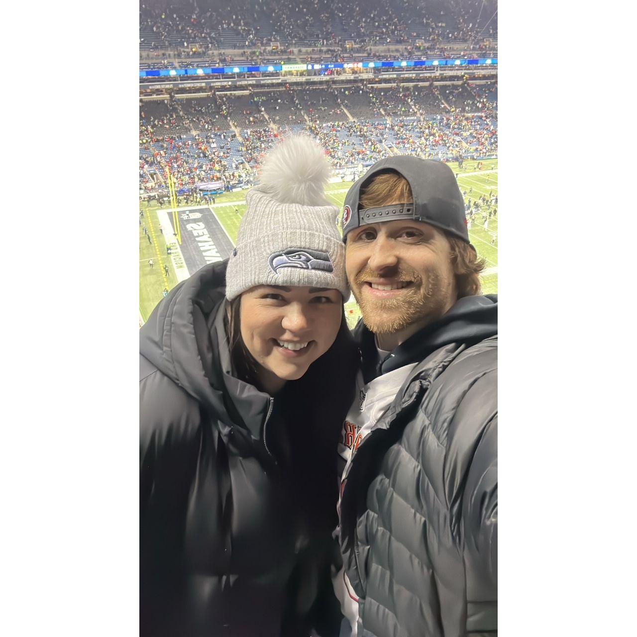 Seahawks vs Niners Game!