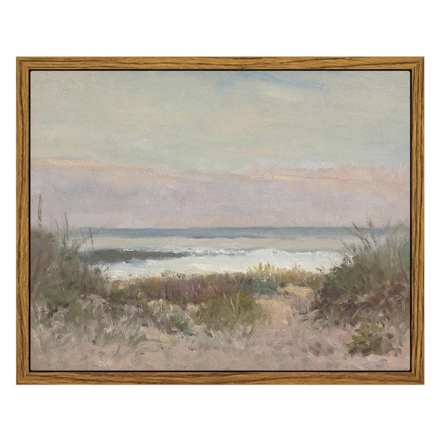 InSimSea Framed Wall Art for Living Room Decor Classical Coastal Scenery Bathroom Pictures Wall Decorations Farmhouse Kitchen Office Bathroom Art Wall Decor 8x10in