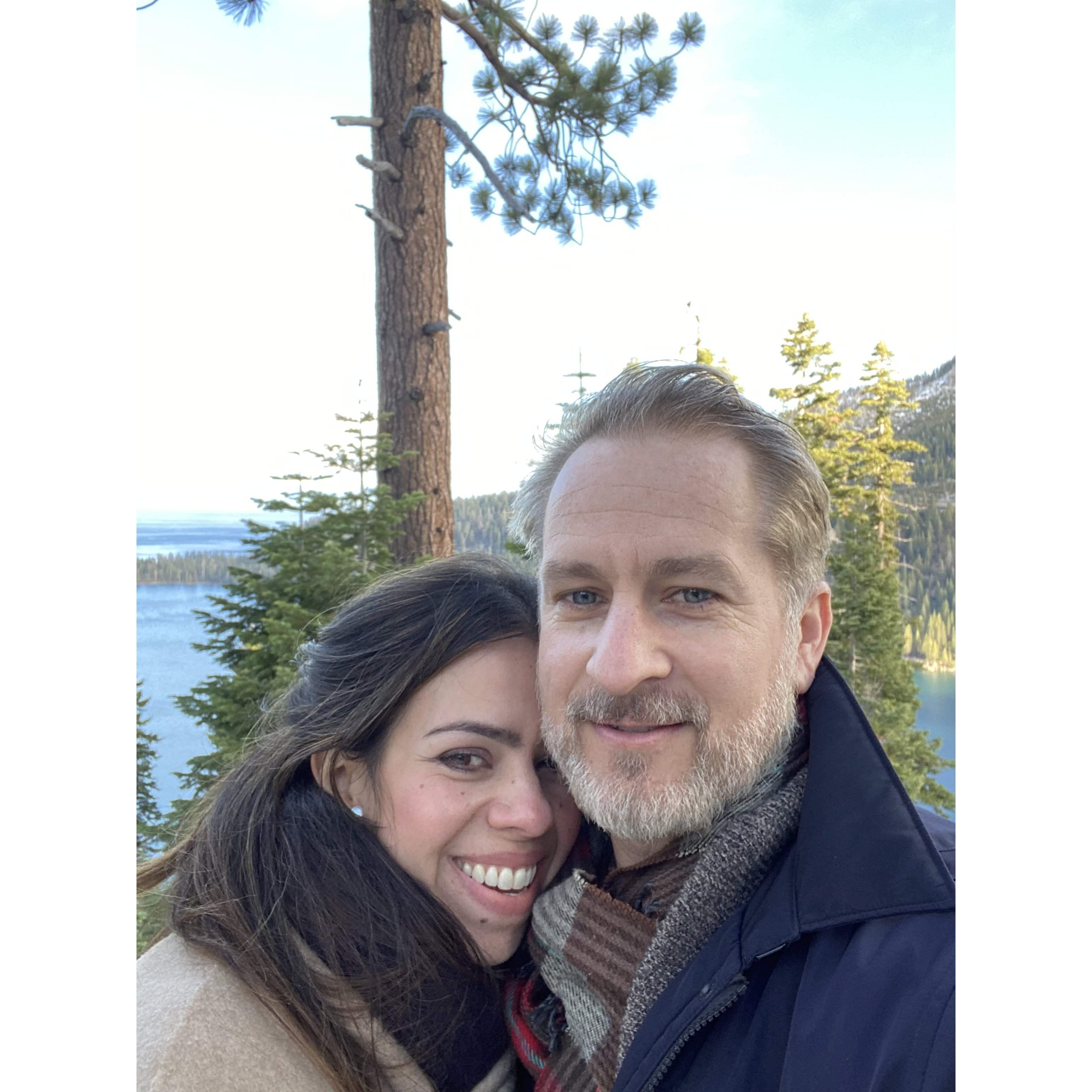 Aaron's birthday in Lake Tahoe 