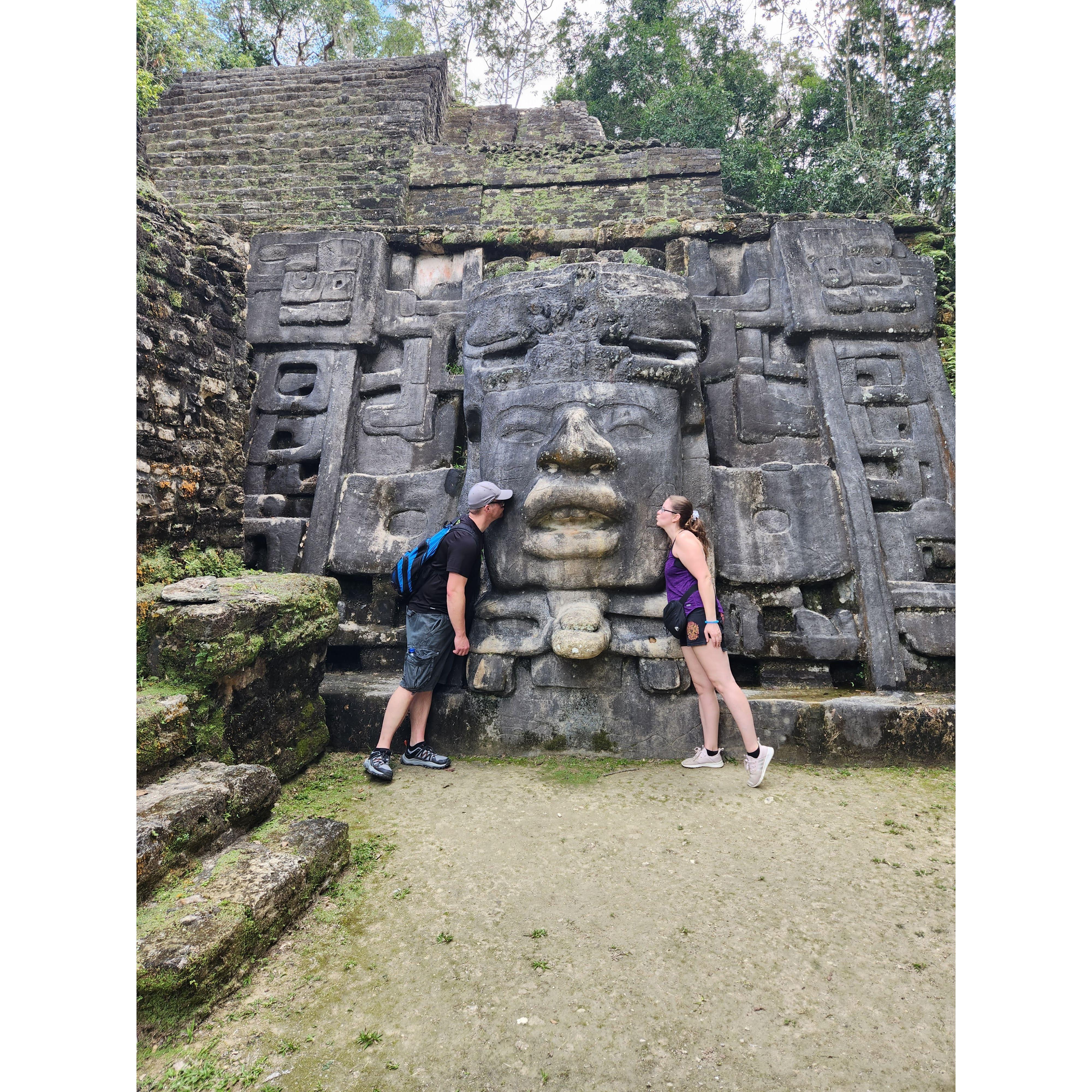 This is my favorite photo of us from Belize ;)