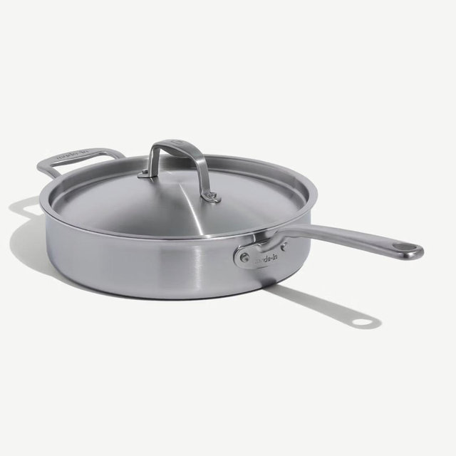 3.5 Quart Saute Pan | Best Stainless Steel Saute Pan | Made In