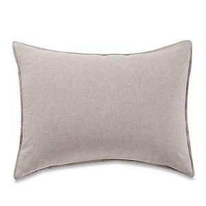 Kenneth Cole Mineral Yarn-Dyed Standard Pillow Sham in Stone