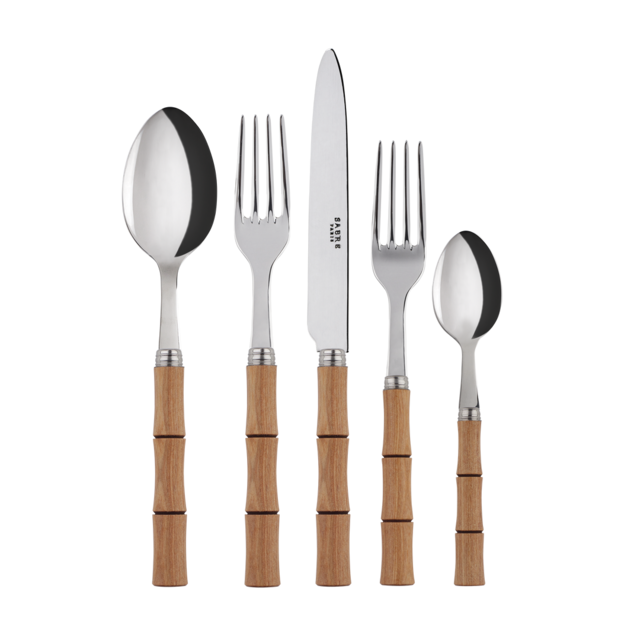Bamboo Five Piece Place Setting