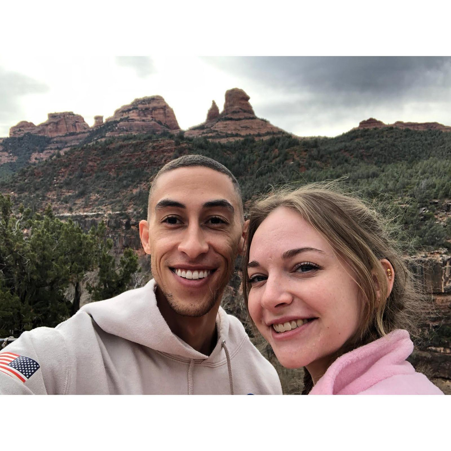 Sedona Arizona January 2024 (Ivan had plans to propose to me on this trip but I kind of ruined it by not wanting to travel to The Grand Canyon which is where he wanted to do it