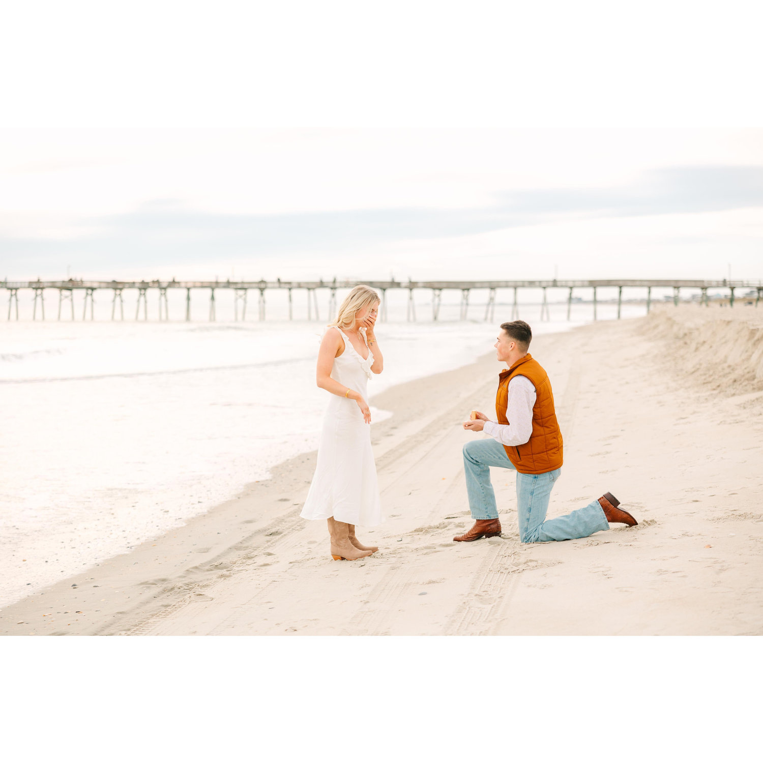 we got ENGAGED!