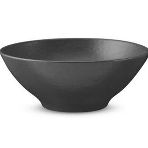 Apilco Reglisse Bowls, Set of 4, Black