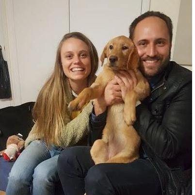 When we first met Sadie!